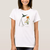 Rot-berechnetes Streamertail T-Shirt (Vorderseite)