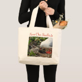 Rot-Billing-Gulden-und-Chicks-Tasche von RoseWrite Jumbo Stoffbeutel (Vorderseite (Produkt))