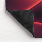 Rot bis graue Trapezoiden mit Option zum Ändern... Mousepad (Ecke)