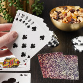 rot bis rot, gefliest oder kleine Quadrate pixelig Spielkarten (In Situ)