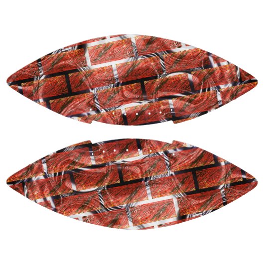 Rot, Blasen auf Gitter oder Backstein-Effekt? Meta Football (Paneele)