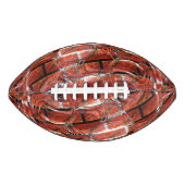 Rot, Blasen auf Gitter oder Backstein-Effekt? Meta Football (Vorderseite)