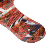 Rot, Blasen auf Gitter oder Backstein-Effekt? Meta Schneidebrett (Ecke)