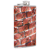 Rot, Blasen auf Reiben oder Backstein-Effekt? Meta Flachmann (Rechts)