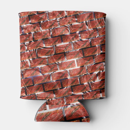 Rot, Blasen beim Gittern oder Backstein-Effekt? Me Dosenkühler (Rückseite)