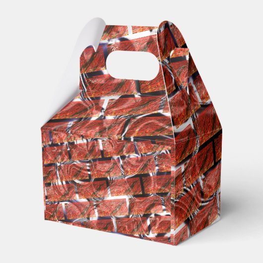 Rot, Blasen beim Gittern oder Backstein-Effekt? Me Geschenkschachtel (Rückseite)