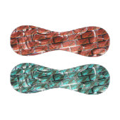 Rot blau, Blasen beim Reiben oder Backstein-Effekt Baseball (Paneele)