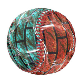 Rot blau, Blasen beim Reiben oder Backstein-Effekt Baseball