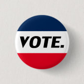 Rot-Blau-Blau-Moderne wählen Button (Vorderseite)