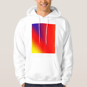 Rot-blau-gelb abstrakte benutzerdefinierte fügen S Hoodie