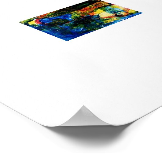 Rot, blau, gelb. poster (Ecke)