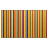 Rot Blau Gelb Streifen Muster Design Stoff (Yard (91,4 cm))