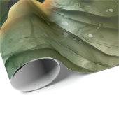 Rot-Blau-Goldfarbe abstrakt Geschenkpapier (Rolleneckpunkt)