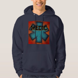 Rot/Blau Hoodie