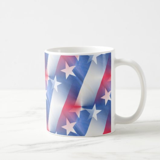 Rot-Blau Kaffeetasse (Rechts)
