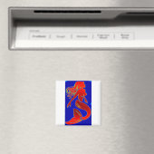 Rot-Blau-Magnet Magnet (In Situ (Geschirrspüler))