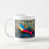 Rot-Blau-Meerjungfrau Kaffeetasse (Links)