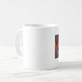 Rot-Blau-Meerjungfrau-Tasse Kaffeetasse (Vorderseite Links)