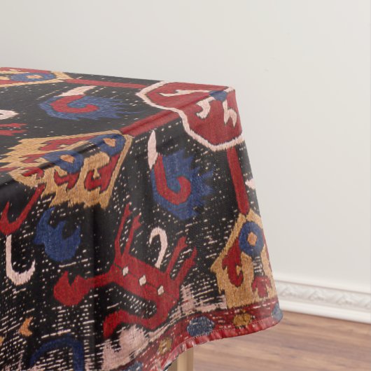Rot & Blau Persisches Design Tischdecke (Beispiel)