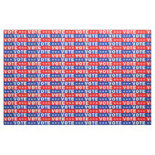 Rot blau. Politisches Party. Abstimmung, Wahlen.US Stoff (Fat Quarter (45,7 x 55,9 cm))