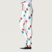 Rot-Blau-Popsikel Leggings (Links)