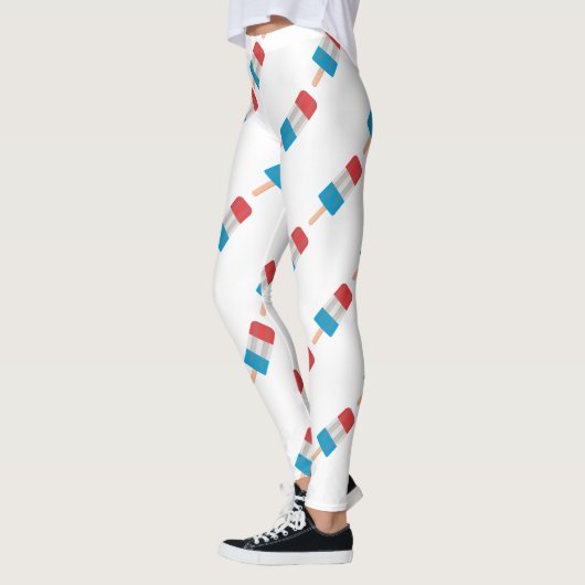 Rot-Blau-Popsikel Leggings (Links)