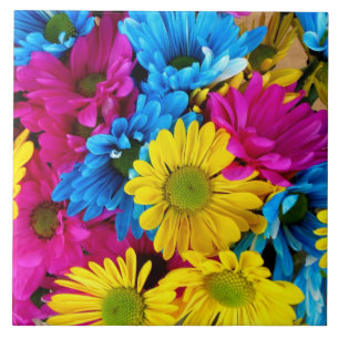 rot, blau und gelb fliese