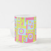 Rot, Blau und Gelb/Grün-Bauweise Mattglastasse (Vorderseite Links)