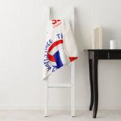 Rot-Blau-Volleyballplatz Sherpadecke (Beispiel)