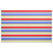 Rot Blau Weiß Streifen Design Stoff (Fat Quarter (45,7 x 55,9 cm))