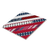 Rot-blau-weiße nationale Patriotische Hintergrund. Fliese (Seite)