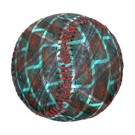 Rot blaue Flecken, Kratzer, Gitter oder Backstein  Baseball