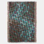 Rot blaue Flecken, Kratzer, Gitter oder Backstein Decke (Vorderseite Vertikal)