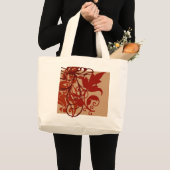 Rot blühen Tasche (Vorderseite (Produkt))
