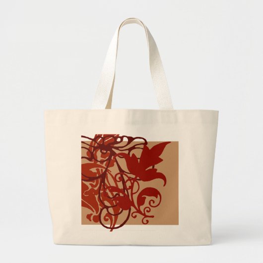 Rot blühen Tasche (Vorne)