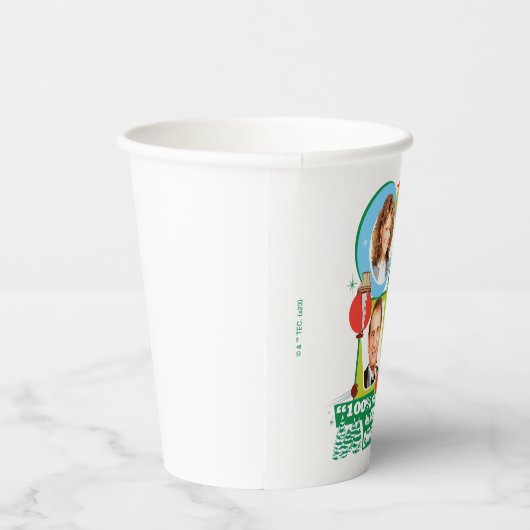 rot blutbedacht, zwei Fisted, ganz amerikanisch We Pappbecher (Rechts)