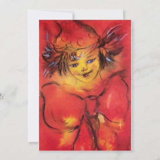 ROT BOW, gelb weiß Ankündigung (Rückseite)