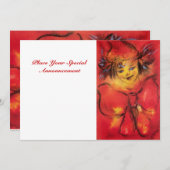 ROT BOW, gelb weiß Ankündigung (Vorne/Hinten)