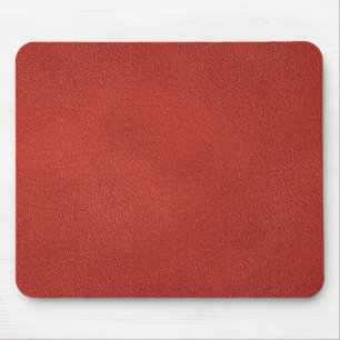 Rot-braune Imitate Leder Look Template Elegant Mousepad