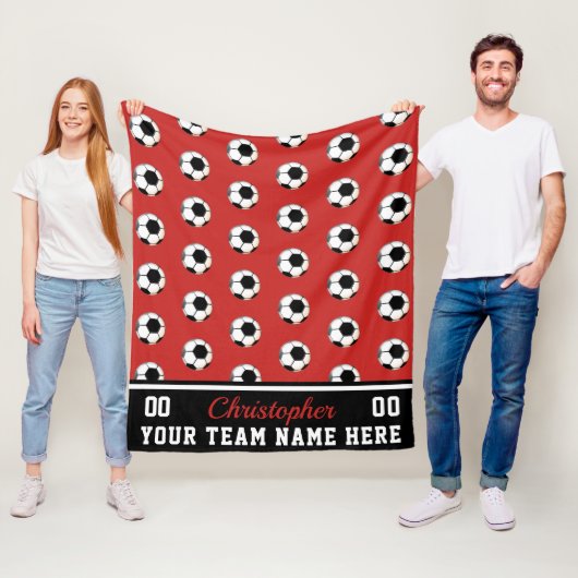 Rot | BW-Fußball-Name | Anzahl | Team Fleecedecke (Beispiel)