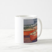 Rot canoes Tasse (VorderseiteRechts)
