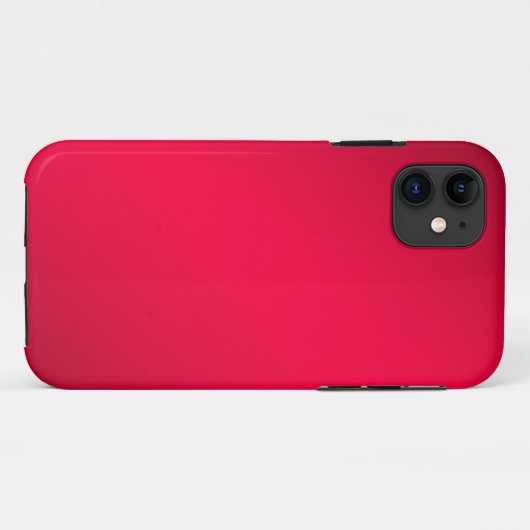 Rot Case-Mate iPhone Hülle (Rückseite (Horizontal))