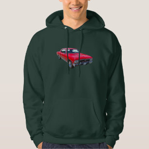 Rot Chevy 1966 Chevelle SS 396 Hoodie