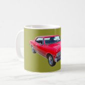 Rot Chevy 1966 Chevelle SS 396 Kaffeetasse (Vorderseite Links)