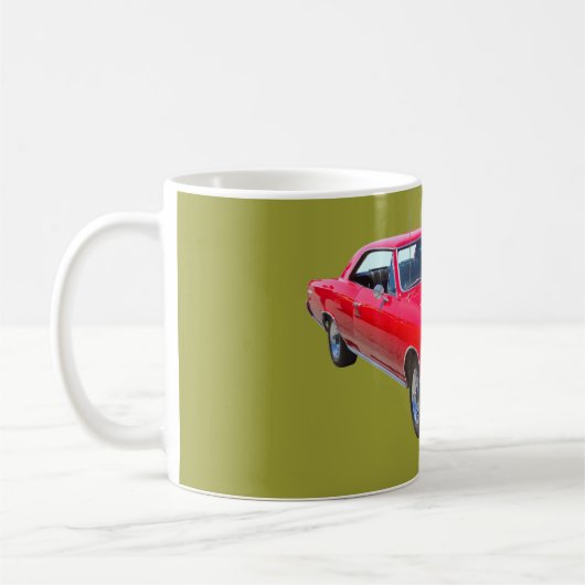 Rot Chevy 1966 Chevelle SS 396 Kaffeetasse (Links)