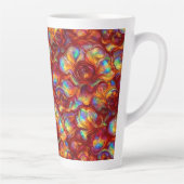Rot | Chic Faux-Opal Milchtasse (Rechts)