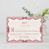 Rot-Creme-Overlay-Foto uAwg Einladung (Stehend Vorderseite)