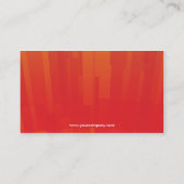 Rot der Visitenkarte-GX2 Visitenkarte (Rückseite)