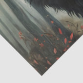 Rot & der Wolf Dekoupage Seidenpapier (Detail)