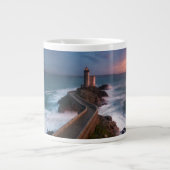 Rot des Vergnügens Jumbo-Tasse (Vorderseite)